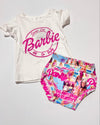 Pink Barbie Lets Go Party Bloomer Set (KIDS)