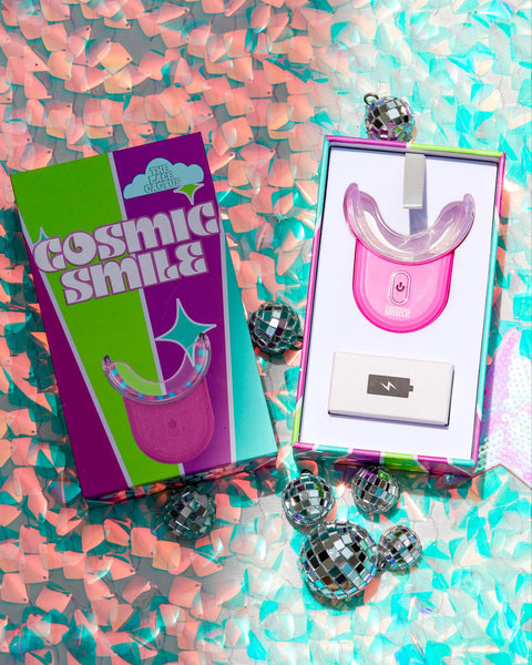 *Interstellar Hot Pink* Cosmic Smile Teeth Whitening Wireless Kit - The Lace Cactus