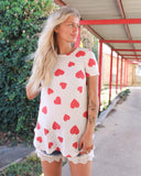 “KC” Heart Top - The Lace Cactus