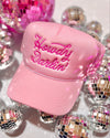 Baby Pink Howdy Darlin' Trucker Cap