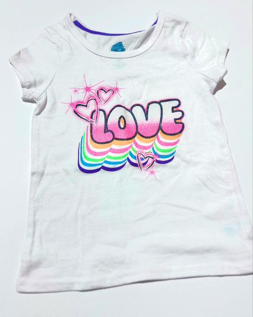 "LOVE" White Graphic (KIDS)