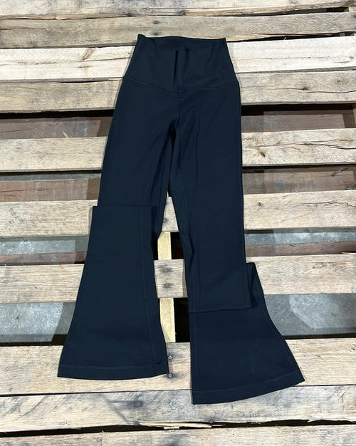 "KC" Black Athletics Leggings: Size 2