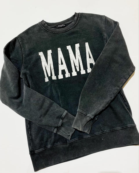 "KC" Dark Gray "MAMA" Sweatshirt