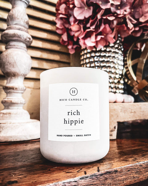 * PRE-ORDER Hico Candle Co. Rich Hippie - The Lace Cactus