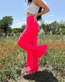 Pari Hot Pink Pants - The Lace Cactus