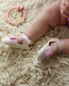 Pastel Stripe Baby Shoes (KIDS) - The Lace Cactus